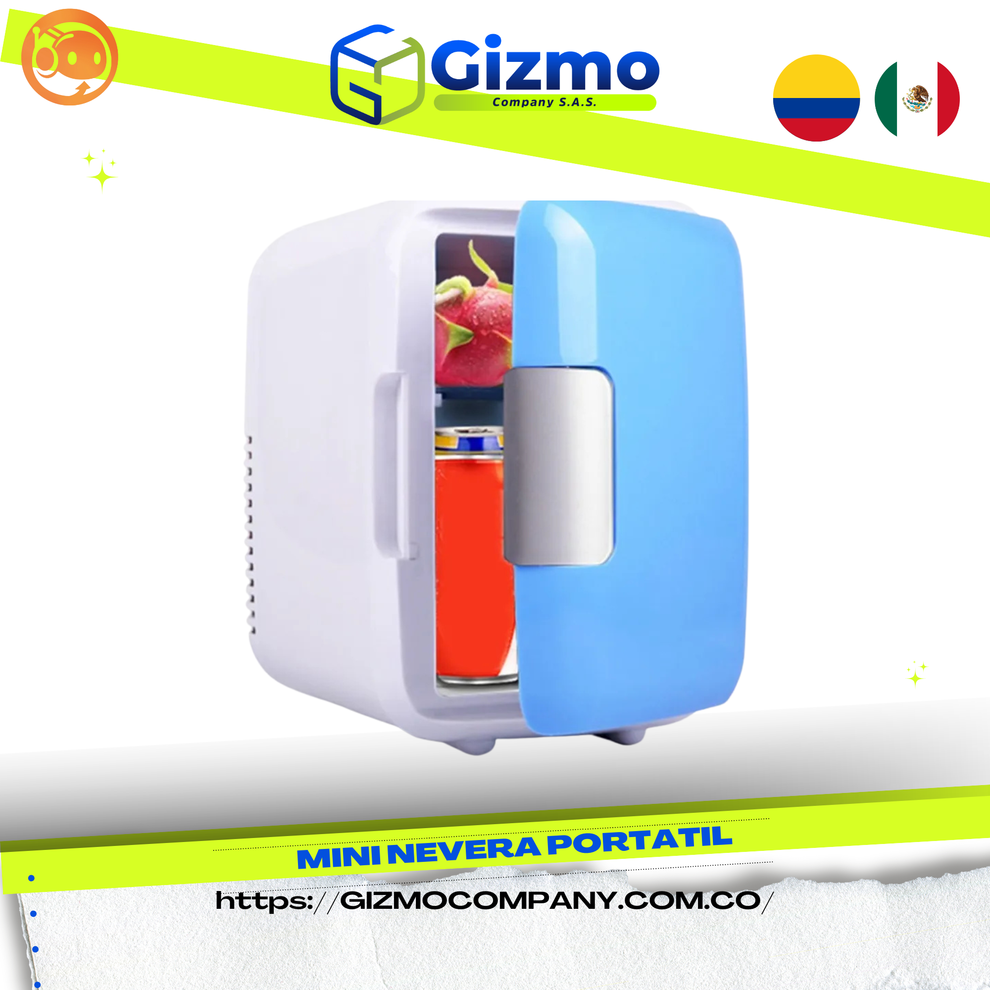 Mini Nevera Portátil